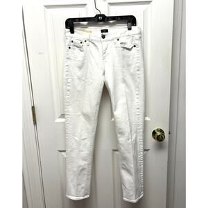 J.Crew White Jeans, Matchstick, Stretch, Spring 13, Women's Size 28